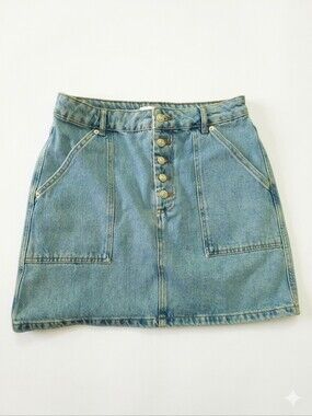 Topshop Light Blue High-Rise Women's Jeans